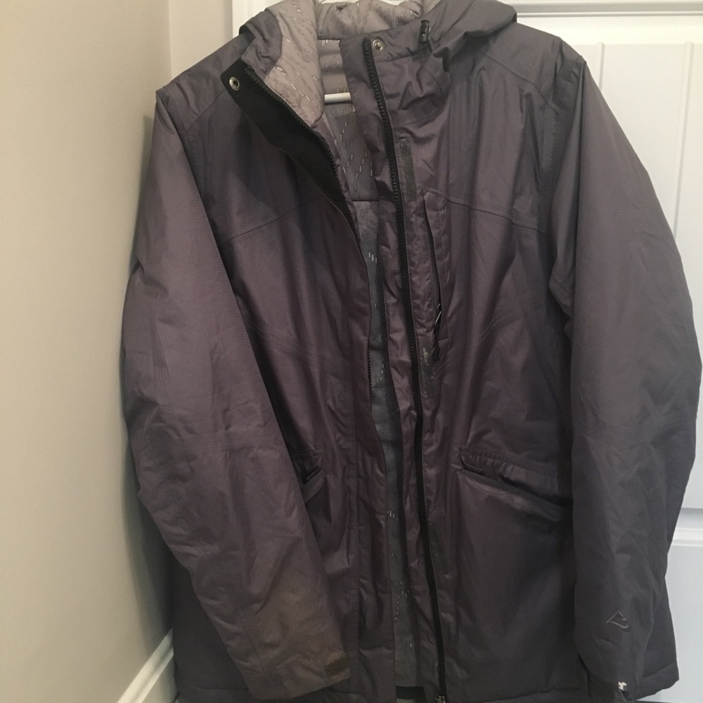 Winter snow coat.